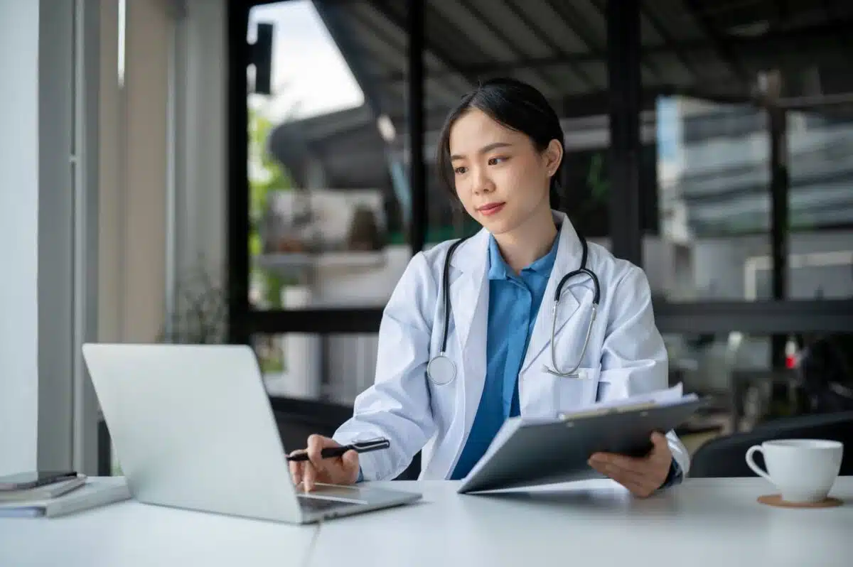 Professionnelle de la santé en formation