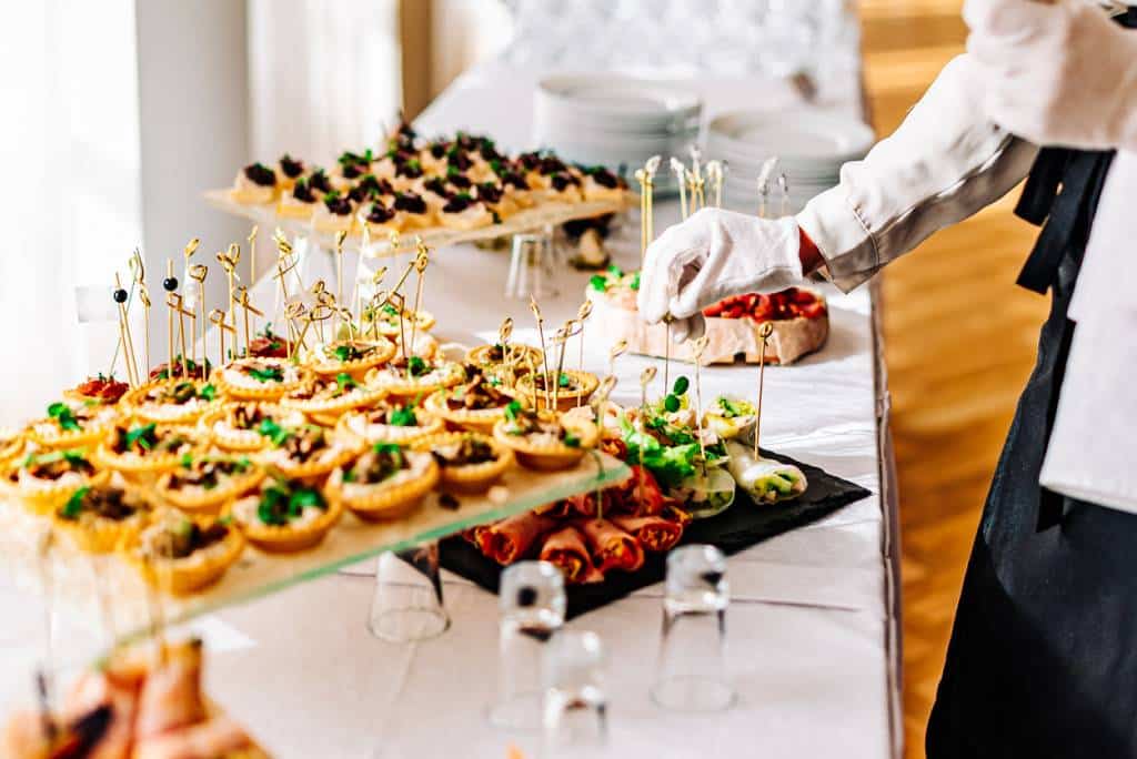 finger food événement entreprise