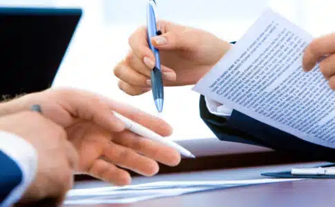 signature d'un contrat