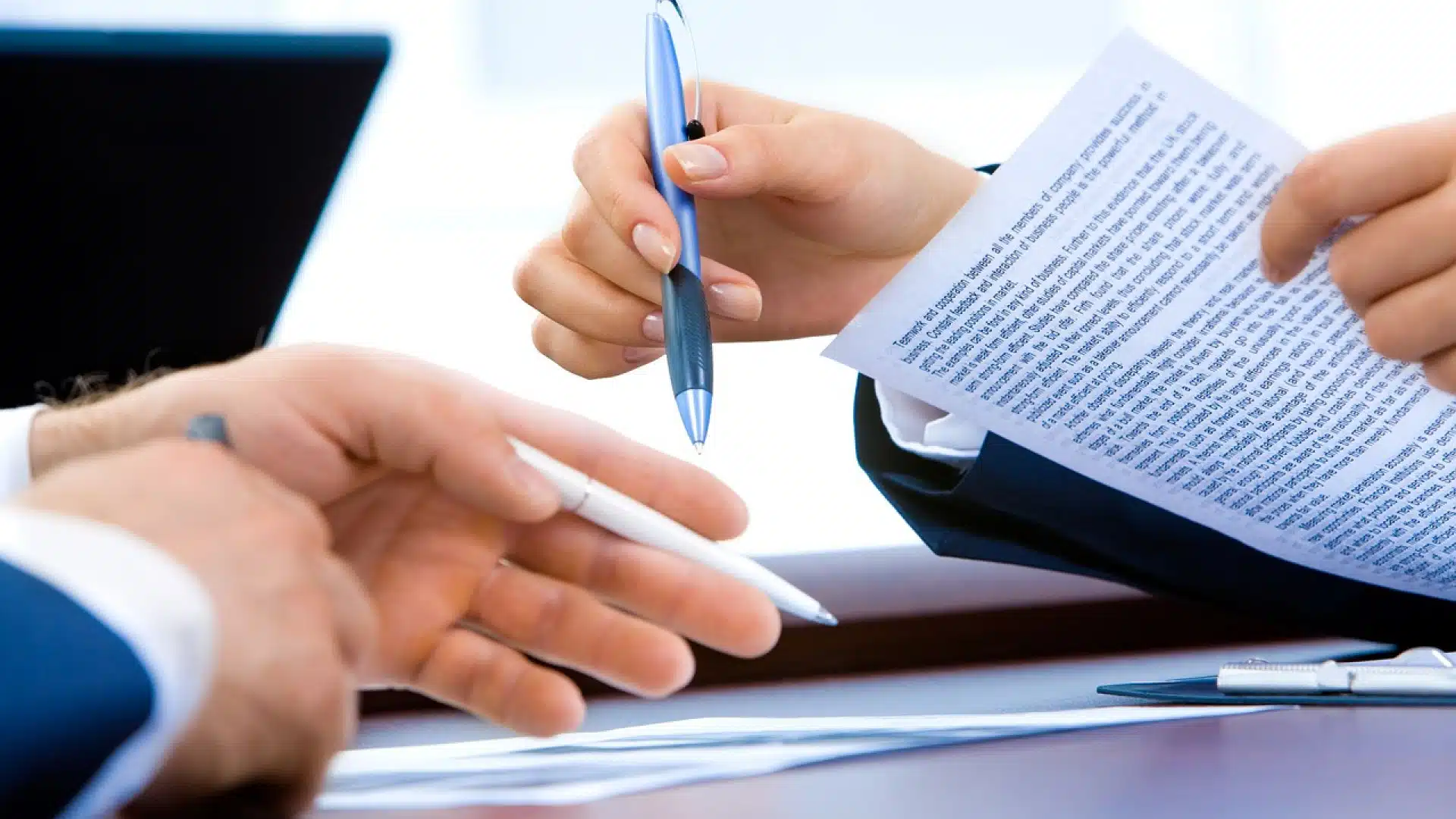 signature d'un contrat