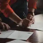 signature d'un contrat
