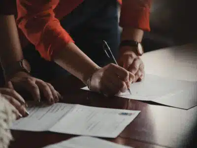 signature d'un contrat