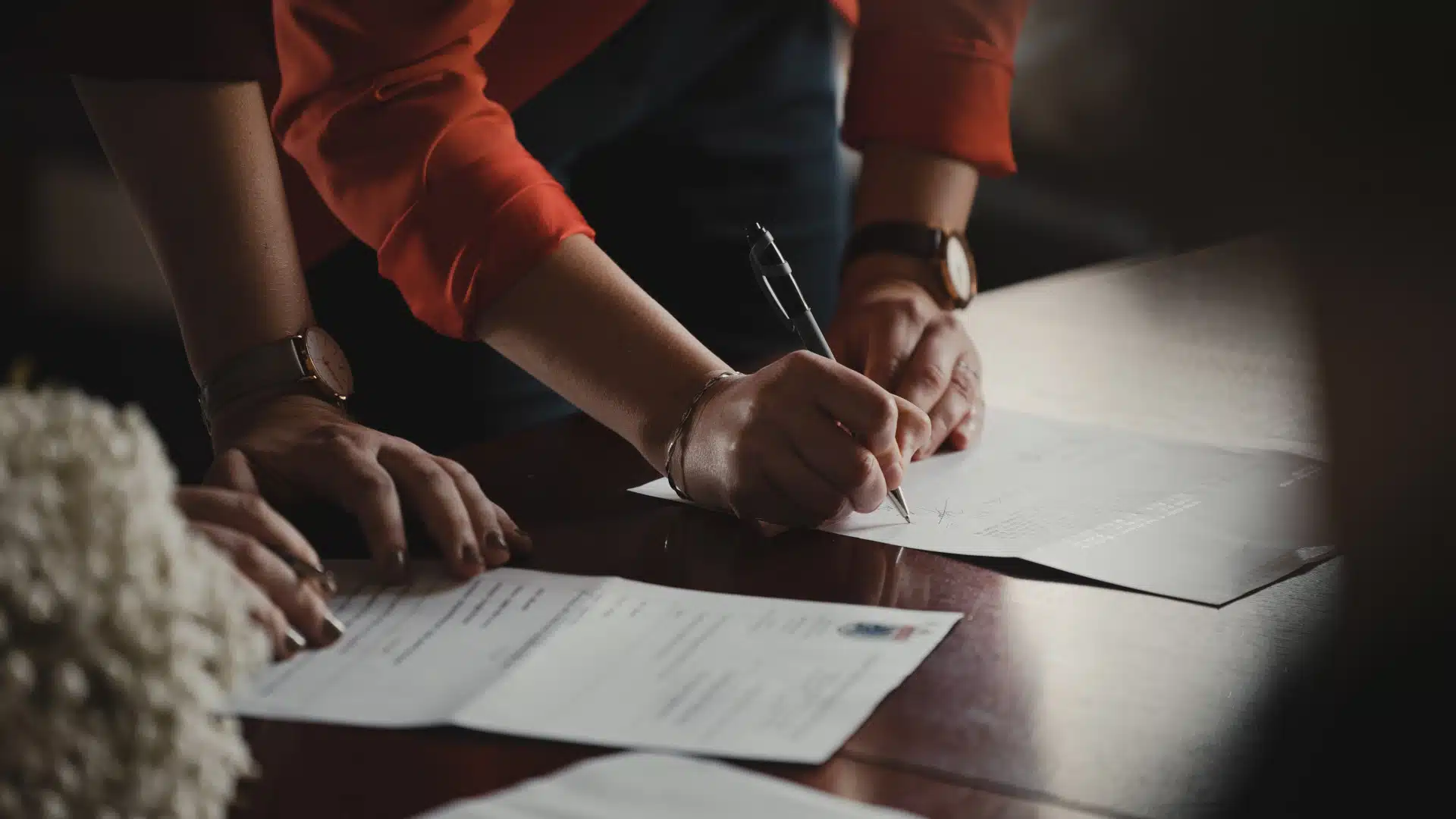 signature d'un contrat