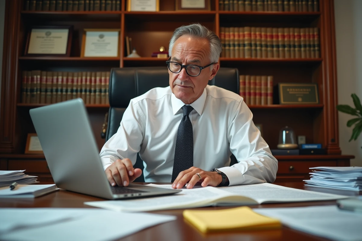 Avocat spécialisé en droit du travail analysant un dossier de réembauche après licenciement irrégulier